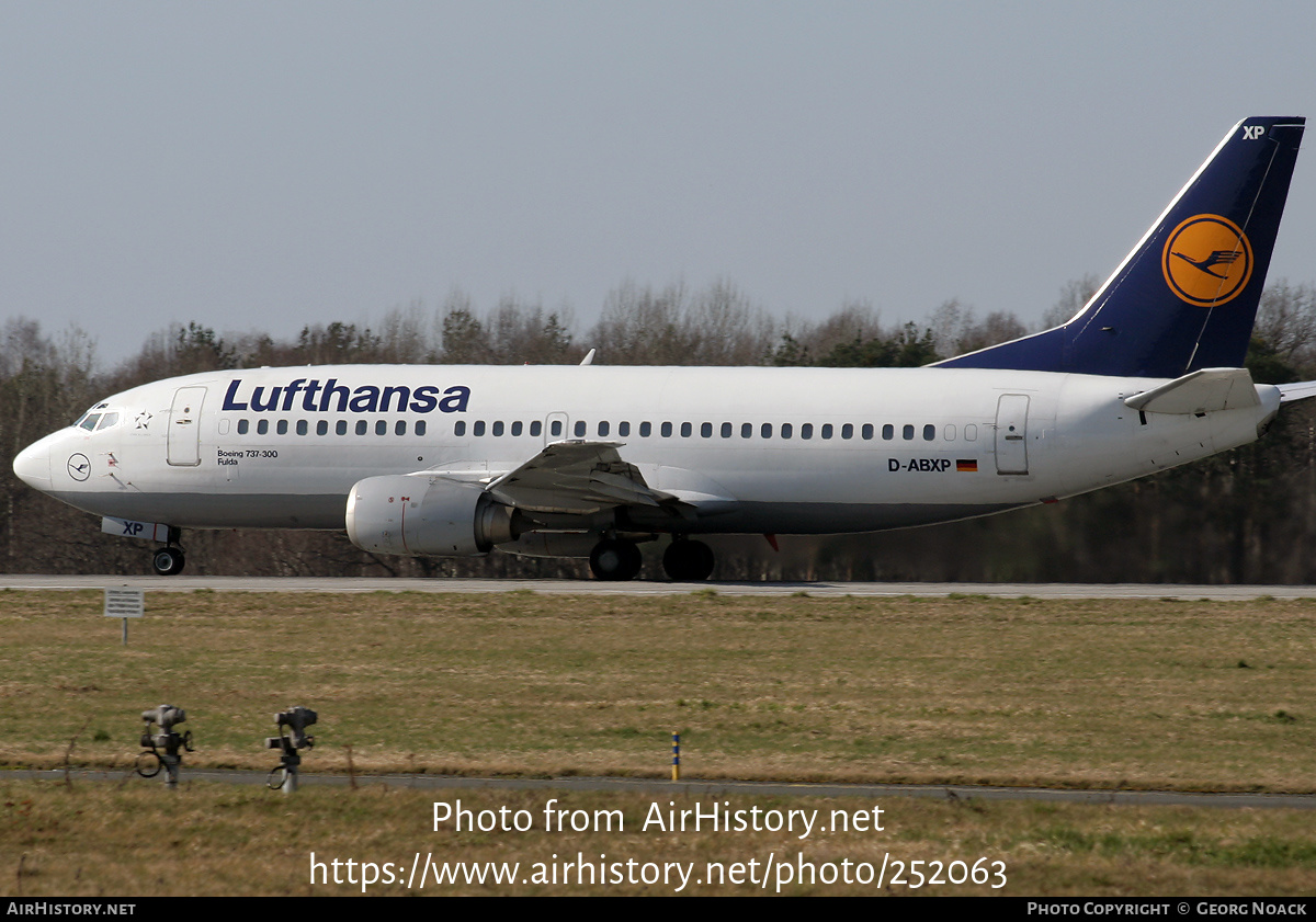 Aircraft Photo of D-ABXP | Boeing 737-330 | Lufthansa | AirHistory.net #252063