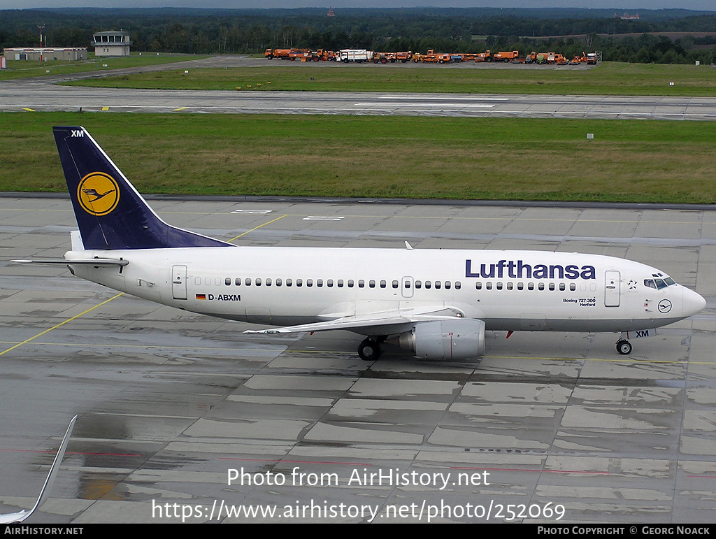 Aircraft Photo of D-ABXM | Boeing 737-330 | Lufthansa | AirHistory.net #252069