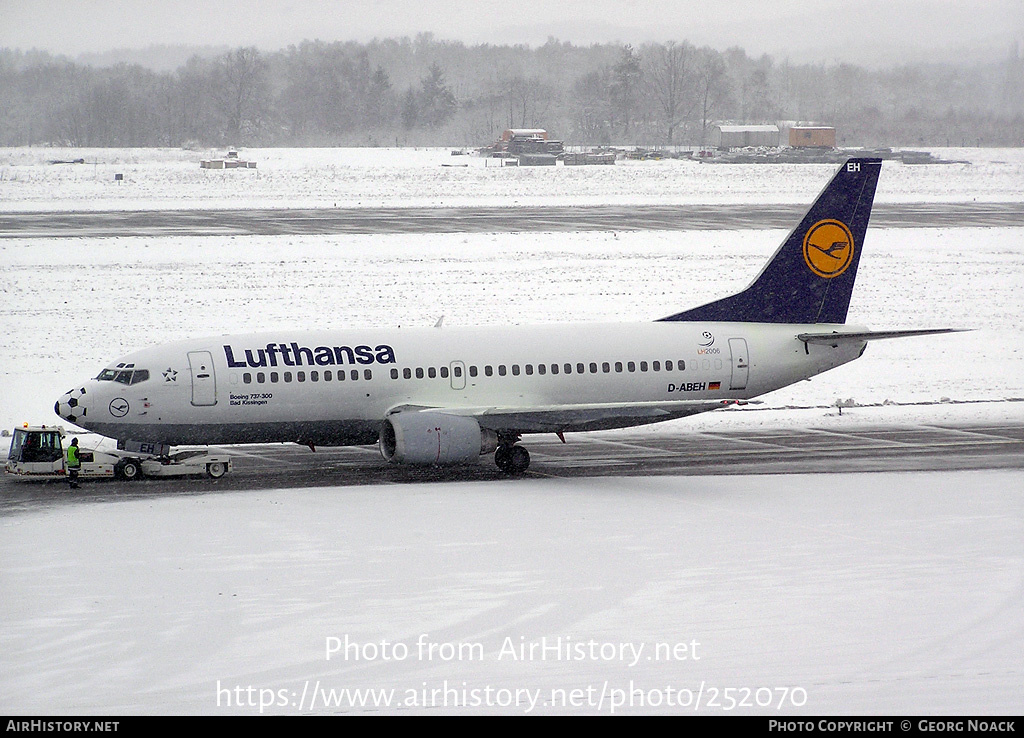 Aircraft Photo of D-ABEH | Boeing 737-330 | Lufthansa | AirHistory.net #252070