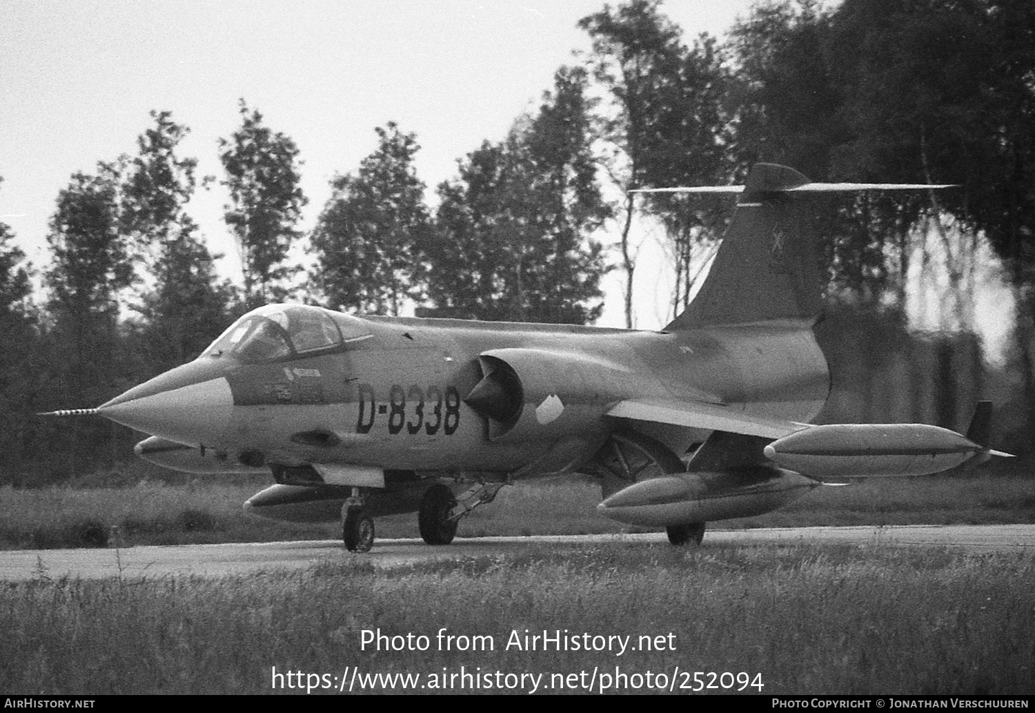 Aircraft Photo of D-8338 | Lockheed F-104G Starfighter | Netherlands - Air Force | AirHistory.net #252094