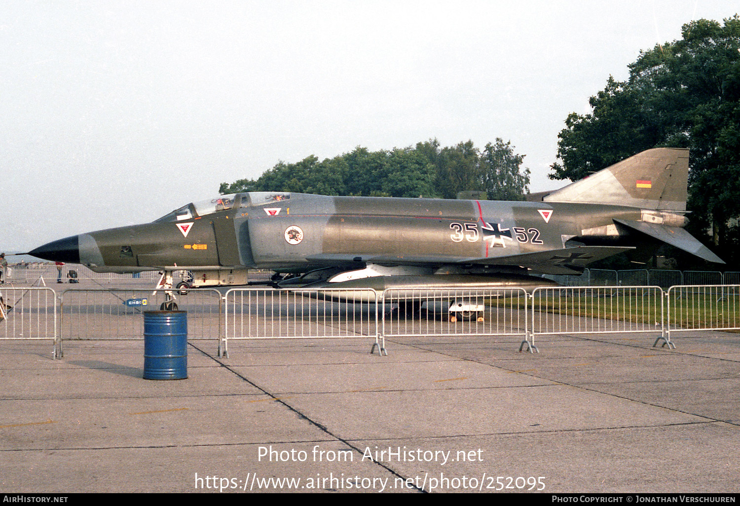 Aircraft Photo of 3552 | McDonnell Douglas RF-4E Phantom II | Germany - Air Force | AirHistory.net #252095