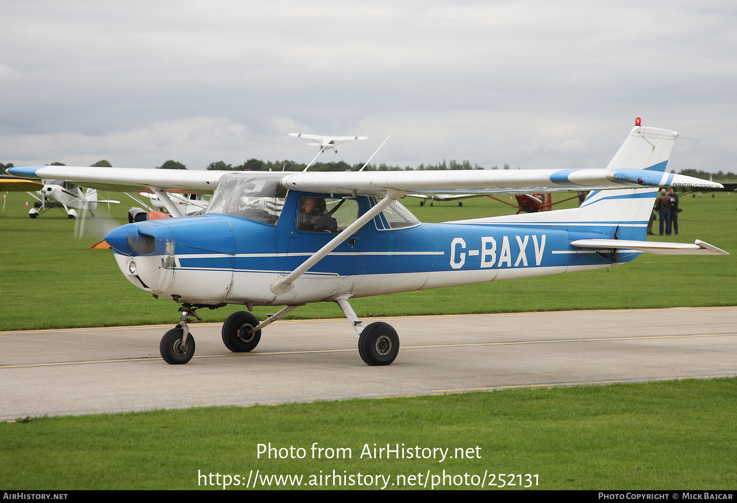 Aircraft Photo of G-BAXV | Reims F150L | AirHistory.net #252131