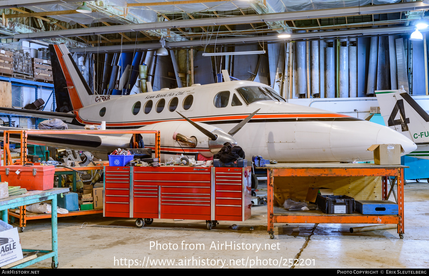 Aircraft Photo of C-FRKB | Beech 100 King Air | Kenn Borek Air | AirHistory.net #252201