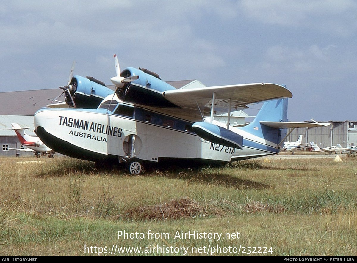 Aircraft Photo Of N2721A | Grumman G-21A Goose | Tasman Airlines ...