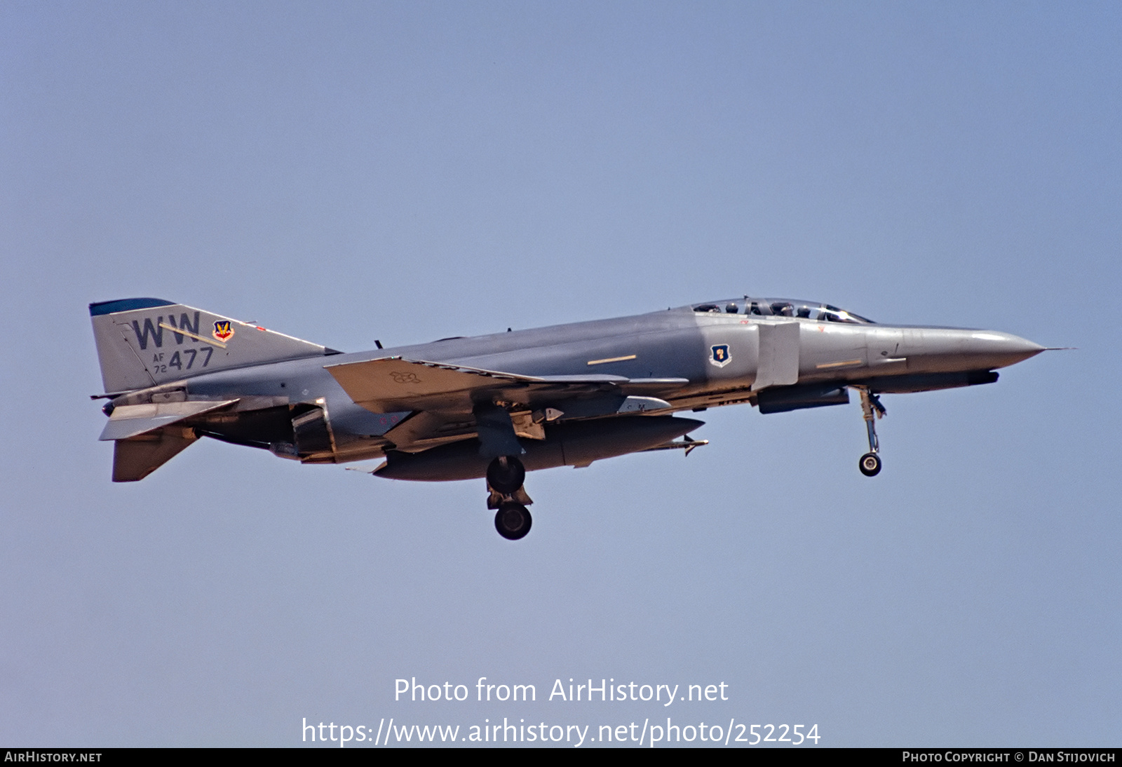 Aircraft Photo of 72-1477 / AF72477 | McDonnell Douglas F-4E Phantom II | USA - Air Force | AirHistory.net #252254