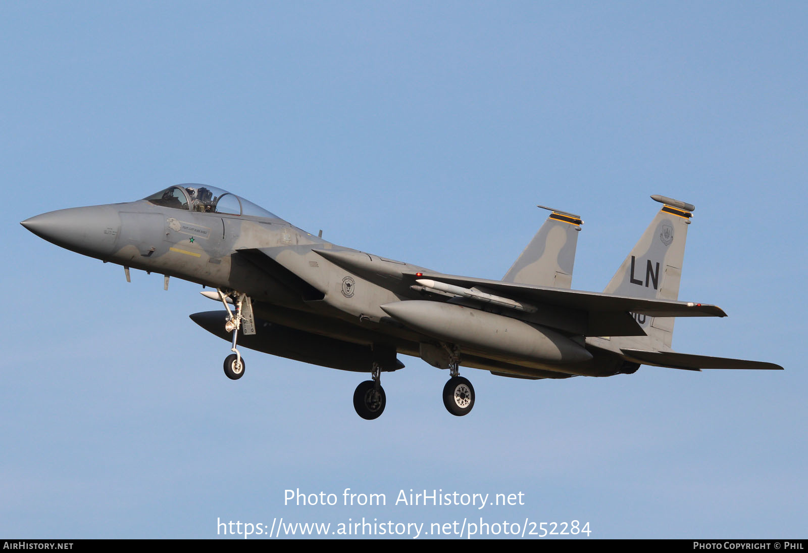 Aircraft Photo of 84-0010 / AF84-010 | McDonnell Douglas F-15C Eagle | USA - Air Force | AirHistory.net #252284