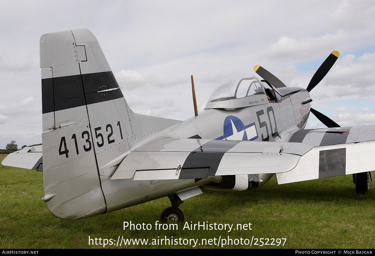 Aircraft Photo of G-MRLL / 413521 | North American P-51D Mustang | USA - Air Force | AirHistory.net #252297