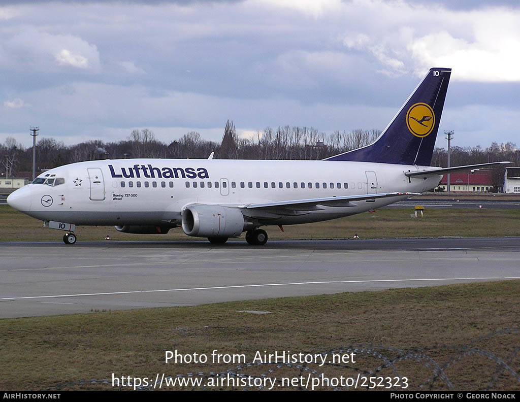 Aircraft Photo of D-ABIO | Boeing 737-530 | Lufthansa | AirHistory.net #252323