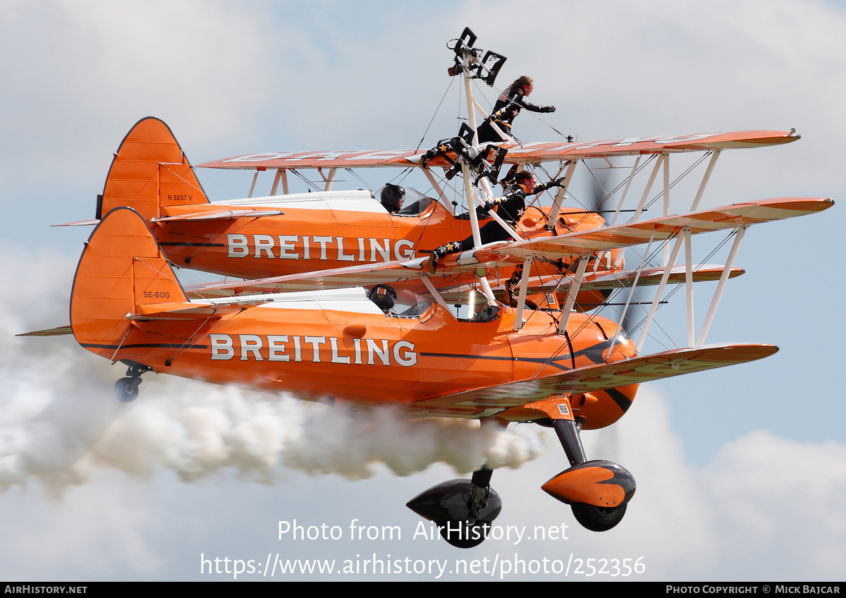 Aircraft Photo of SE-BOG | Boeing N2S-3 Kaydet (B75N1) | AirHistory.net #252356