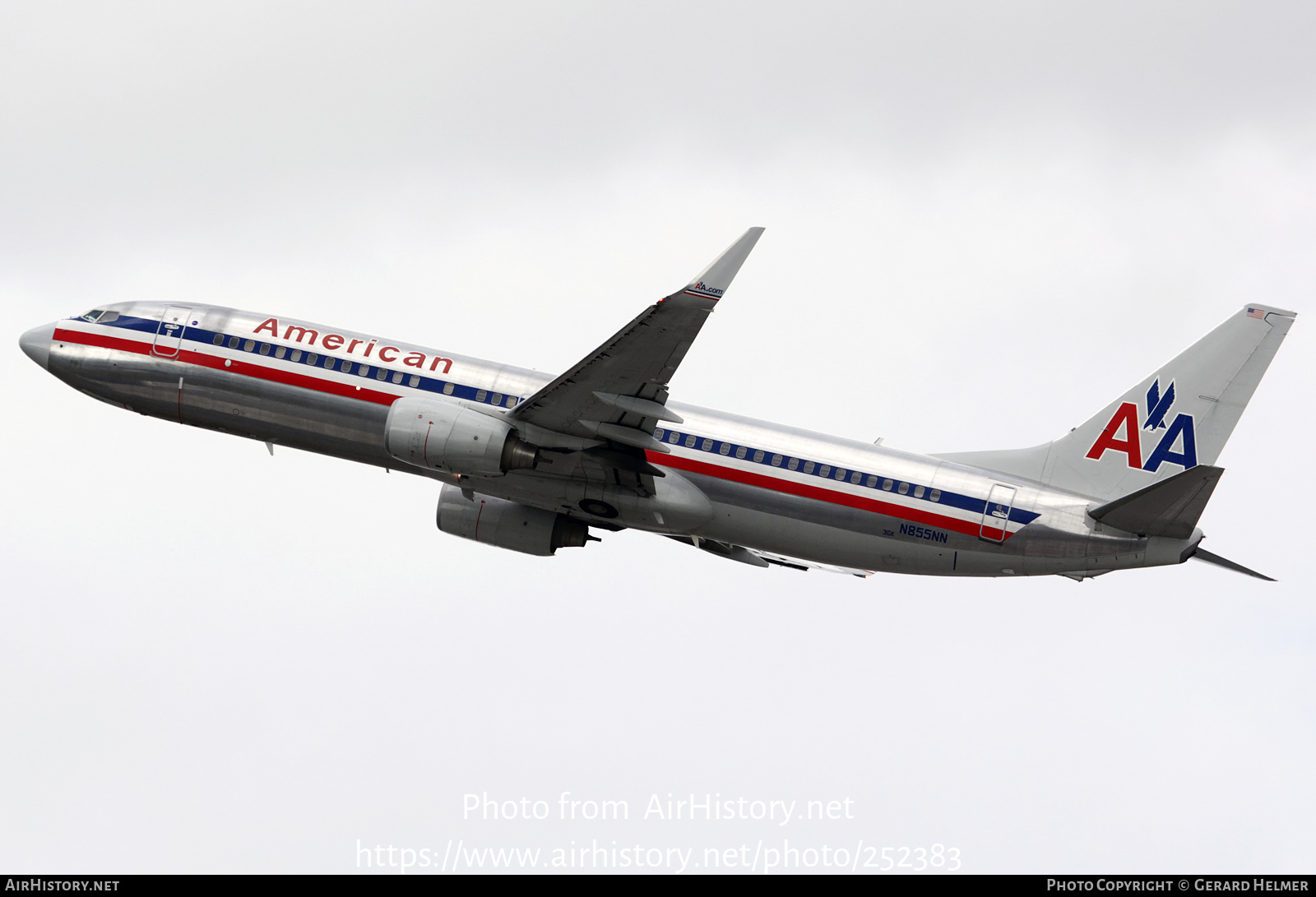 Aircraft Photo of N855NN | Boeing 737-823 | American Airlines | AirHistory.net #252383