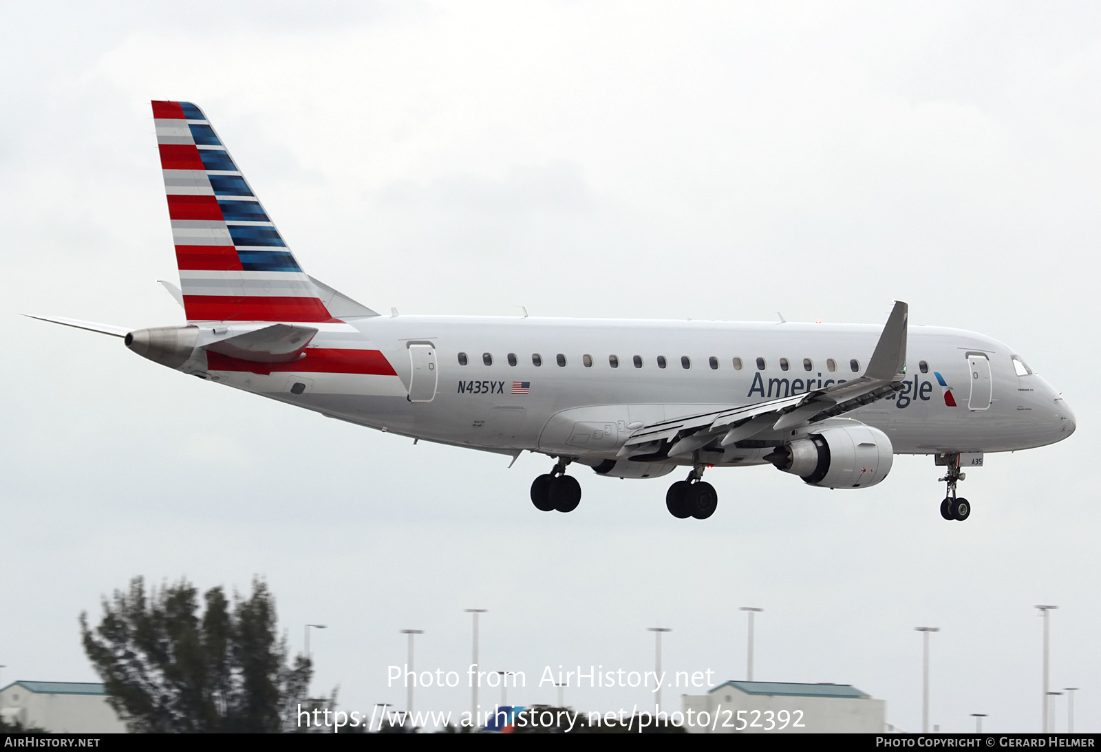 Aircraft Photo of N435YX | Embraer 175LR (ERJ-170-200LR) | American Eagle | AirHistory.net #252392