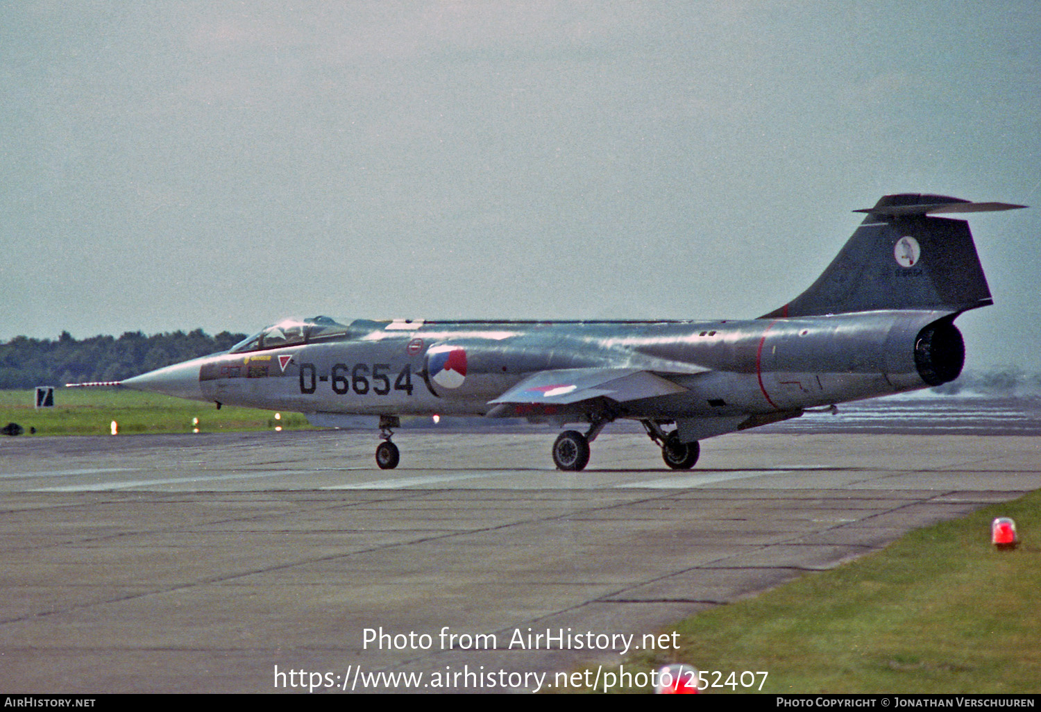 Aircraft Photo of D-6654 | Lockheed F-104G Starfighter | Netherlands - Air Force | AirHistory.net #252407