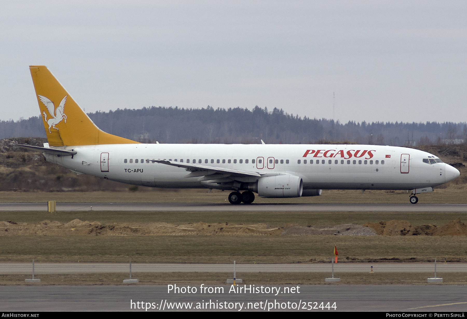 Aircraft Photo of TC-APU | Boeing 737-82R | Pegasus Airlines | AirHistory.net #252444