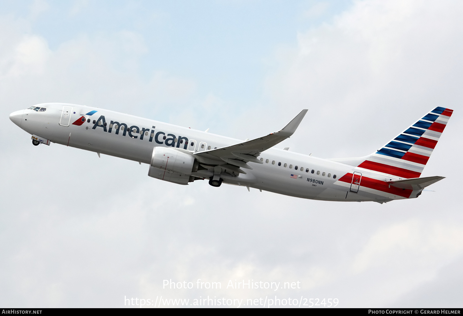 Aircraft Photo of N980NN | Boeing 737-823 | American Airlines | AirHistory.net #252459