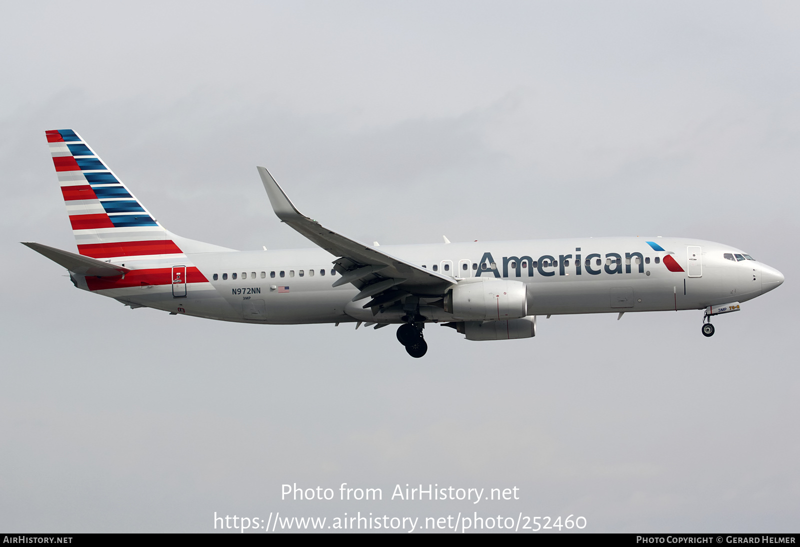 Aircraft Photo of N972NN | Boeing 737-823 | American Airlines | AirHistory.net #252460