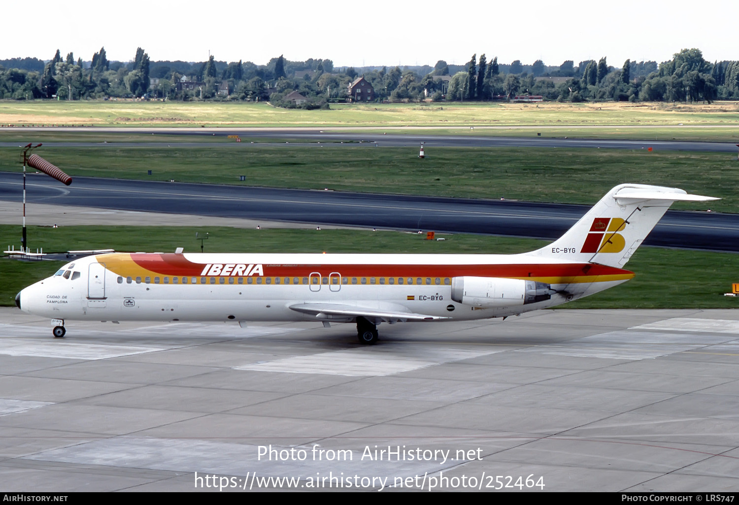 Aircraft Photo of EC-BYG | McDonnell Douglas DC-9-32 | Iberia | AirHistory.net #252464