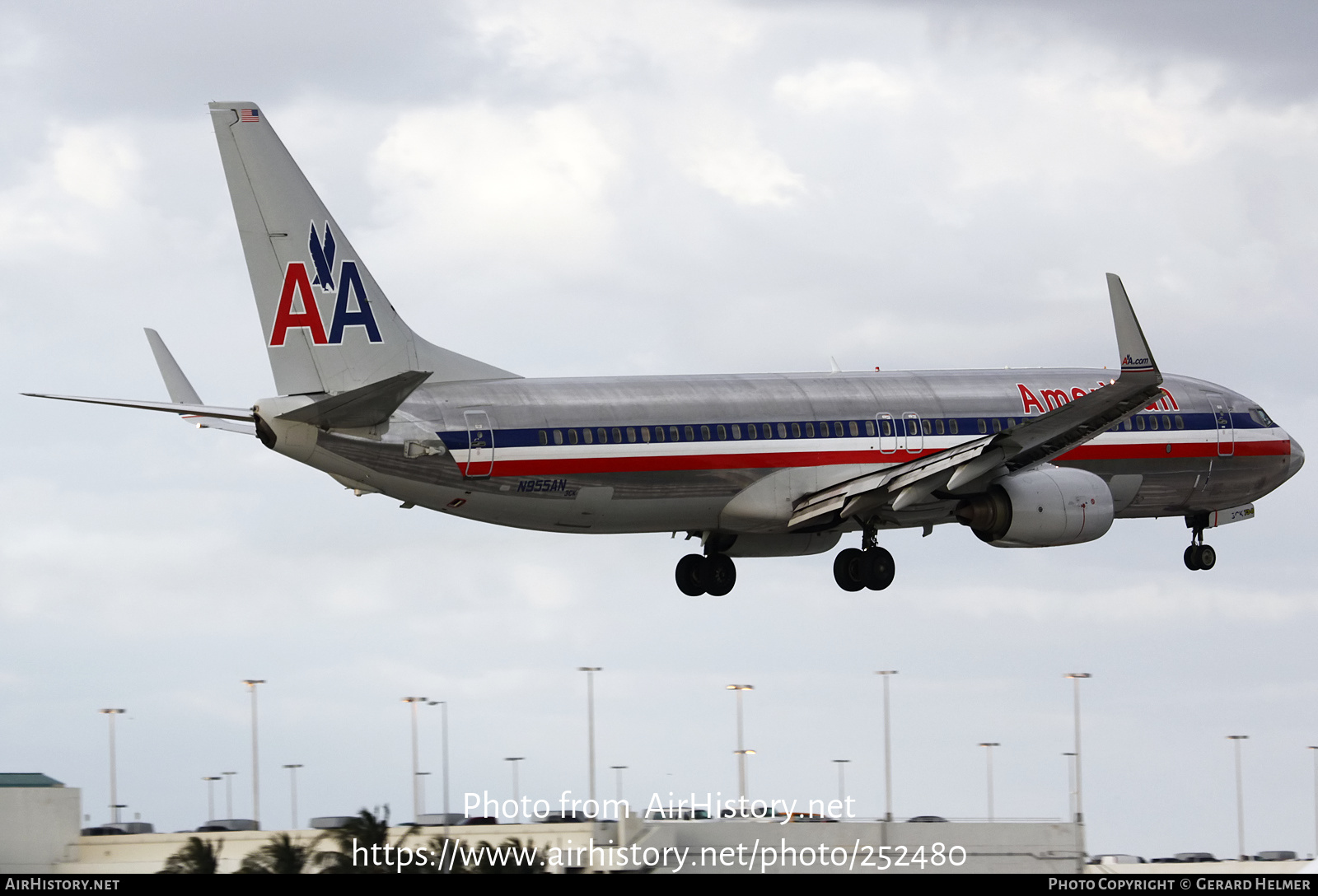 Aircraft Photo of N955AN | Boeing 737-823 | American Airlines | AirHistory.net #252480