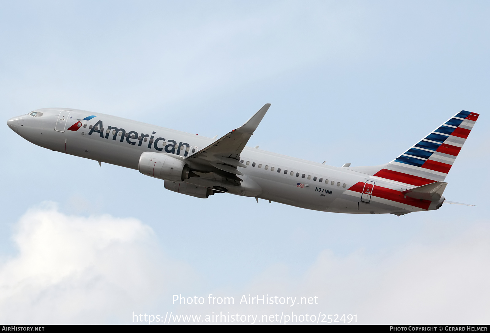 Aircraft Photo of N971NN | Boeing 737-823 | American Airlines | AirHistory.net #252491