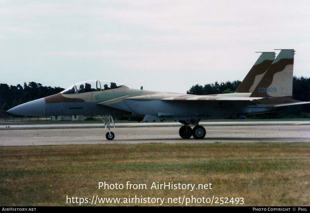 Aircraft Photo of 94-0309 / AF94-309 | McDonnell Douglas F-15I Eagle | Israel - Air Force | AirHistory.net #252493