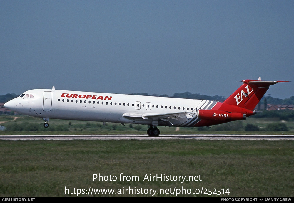 Aircraft Photo of G-AVMS | BAC 111-510ED One-Eleven | European Aircharter - EAL/EAC | AirHistory.net #252514