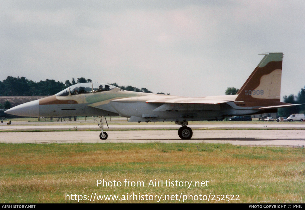 Aircraft Photo of 94-0308 / AF94-308 | McDonnell Douglas F-15I Eagle | USA - Air Force | AirHistory.net #252522