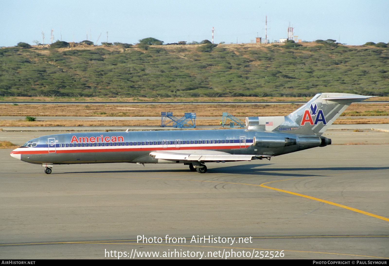 Aircraft Photo of N886AA | Boeing 727-223/Adv | American Airlines | AirHistory.net #252526