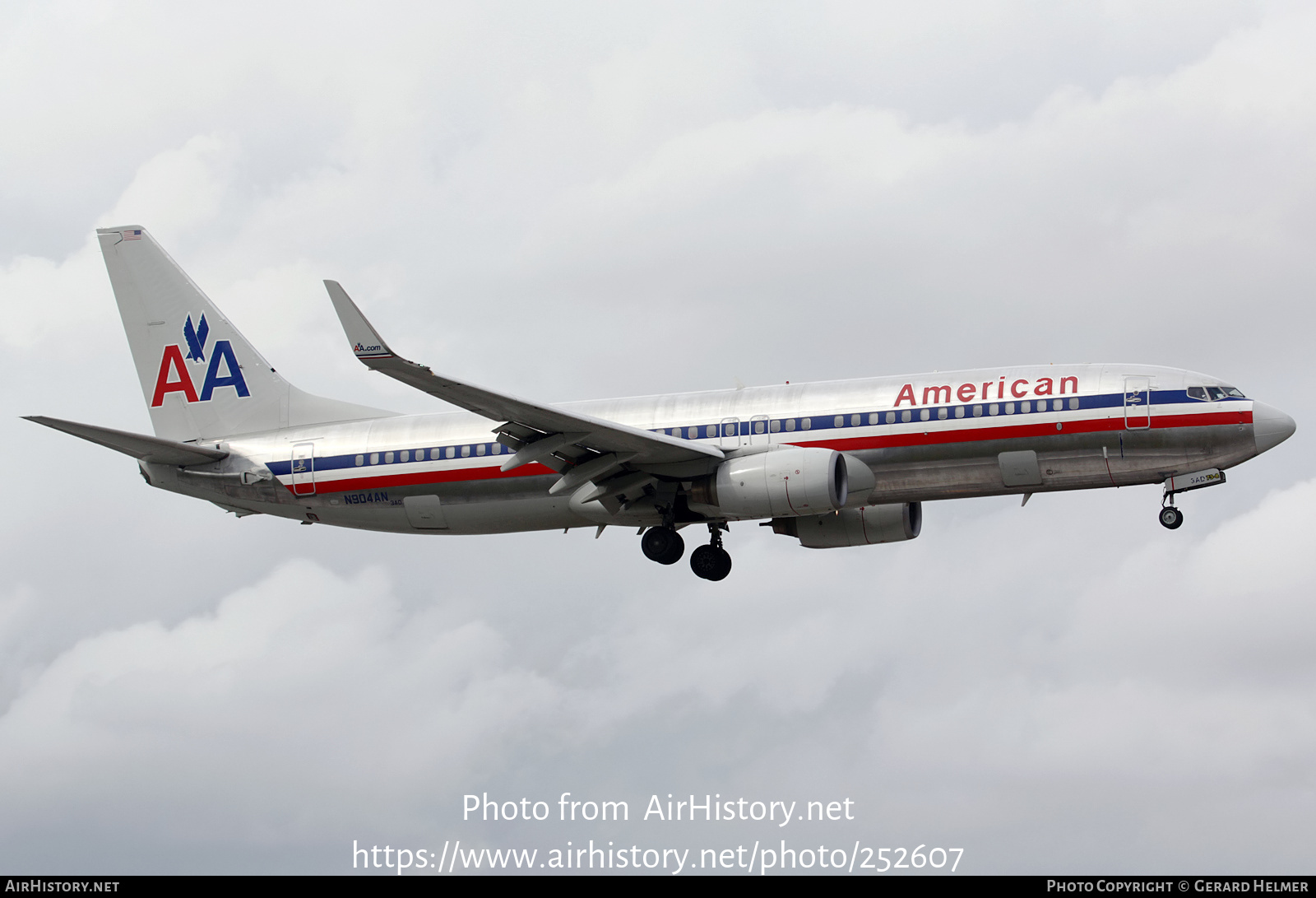 Aircraft Photo of N904AN | Boeing 737-823 | American Airlines | AirHistory.net #252607