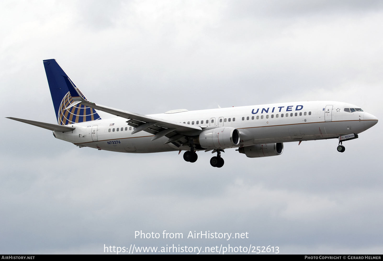 Aircraft Photo of N73276 | Boeing 737-824 | United Airlines | AirHistory.net #252613