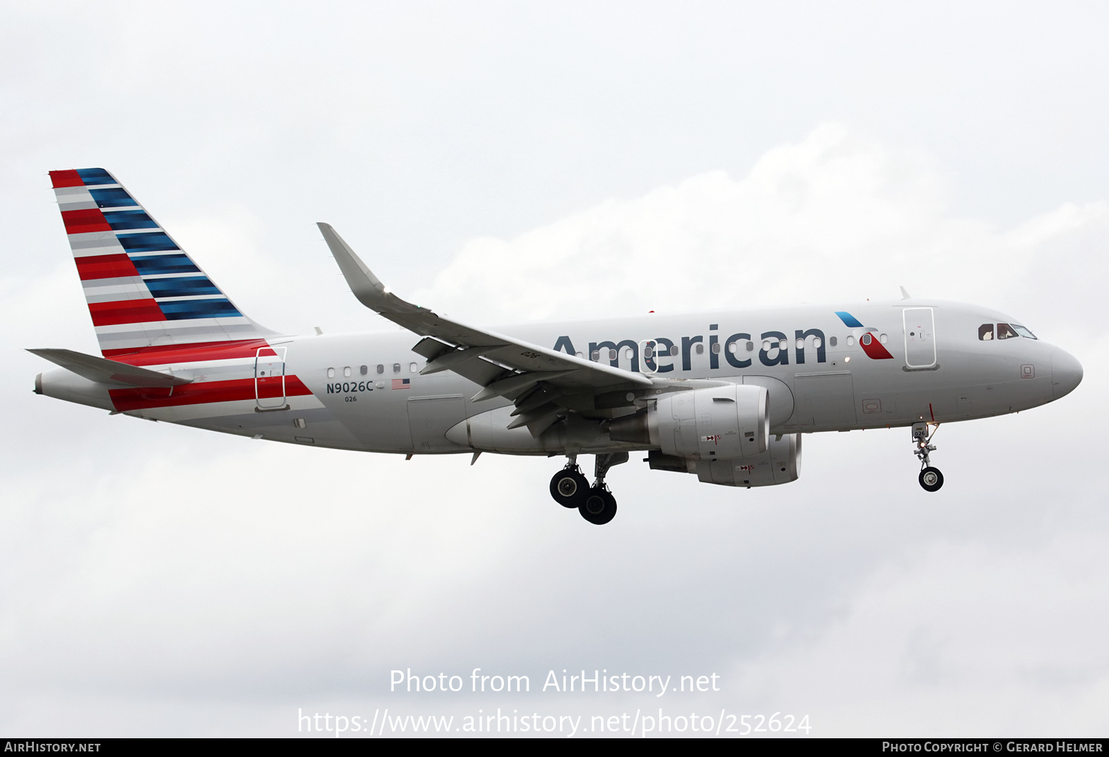 Aircraft Photo of N9026C | Airbus A319-115 | American Airlines | AirHistory.net #252624