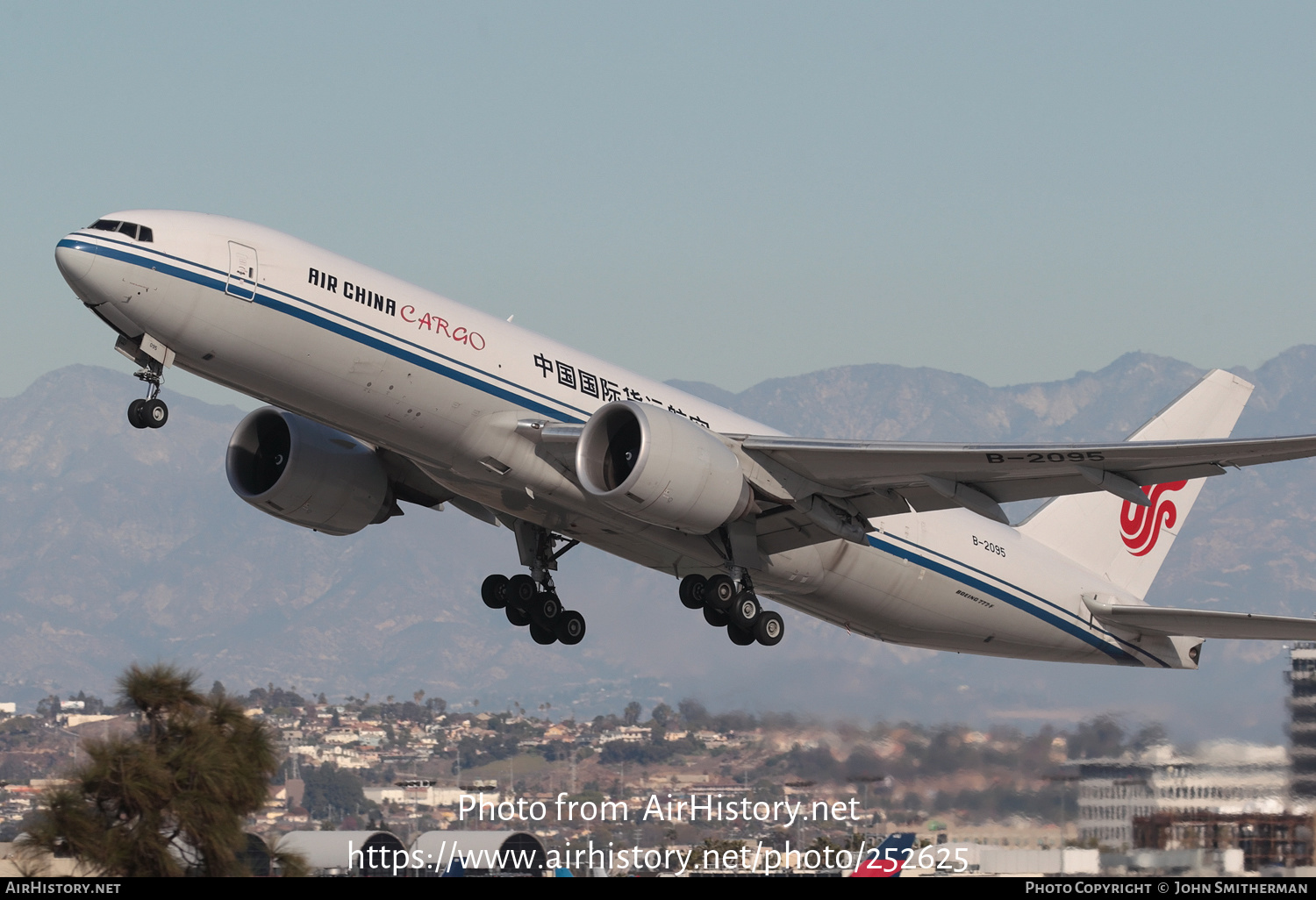 Aircraft Photo of B-2095 | Boeing 777-FFT | Air China Cargo | AirHistory.net #252625