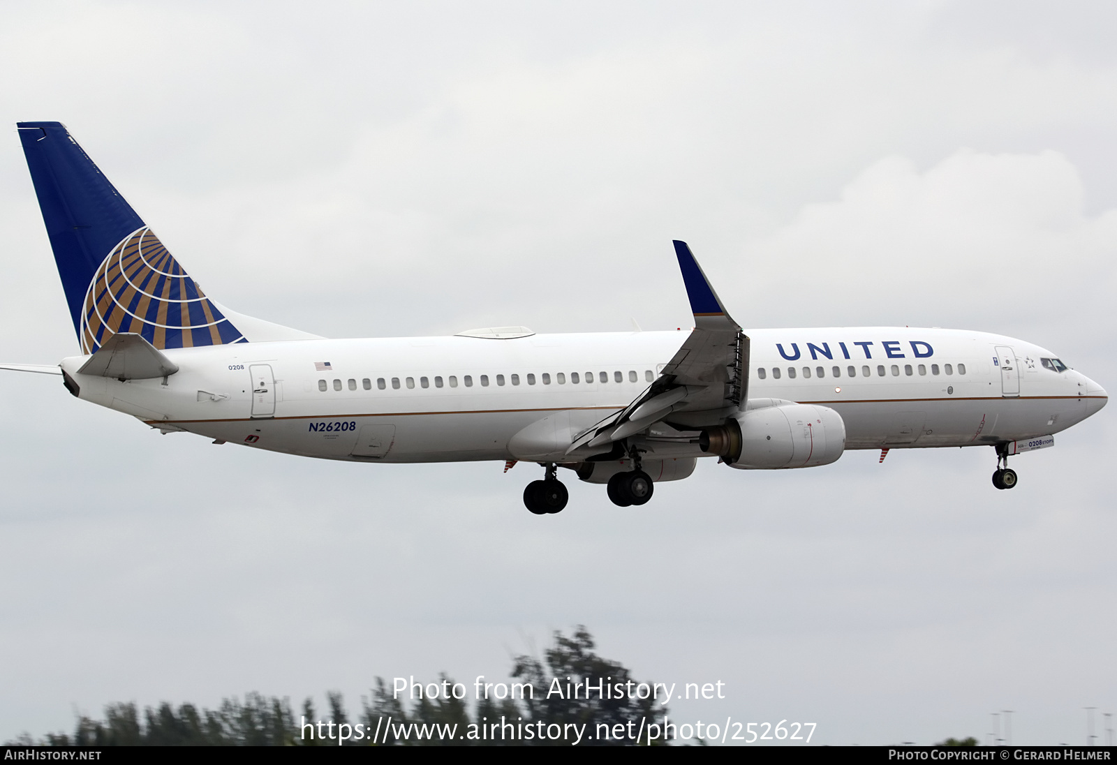 Aircraft Photo of N26208 | Boeing 737-824 | United Airlines | AirHistory.net #252627