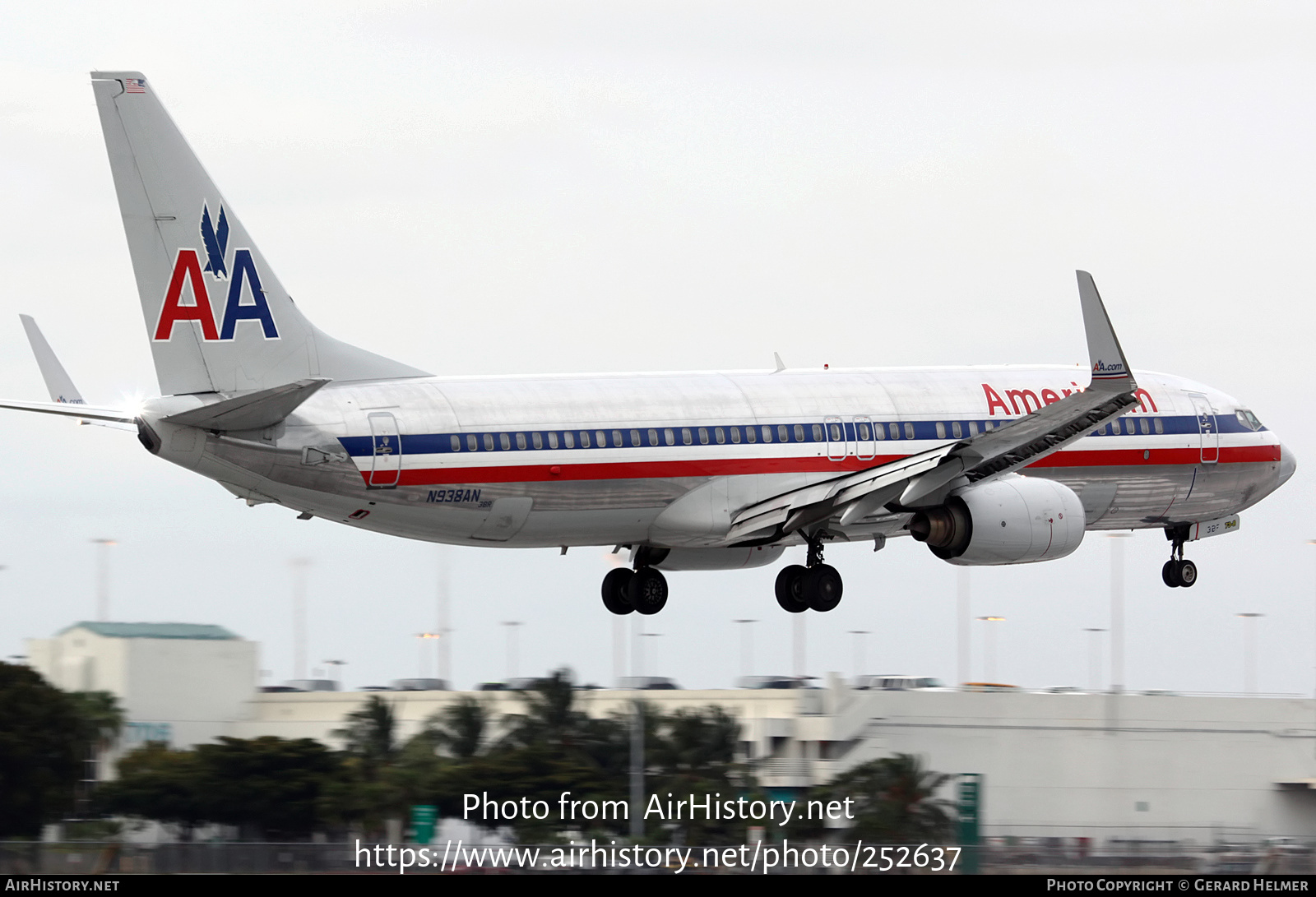 Aircraft Photo of N938AN | Boeing 737-823 | American Airlines | AirHistory.net #252637