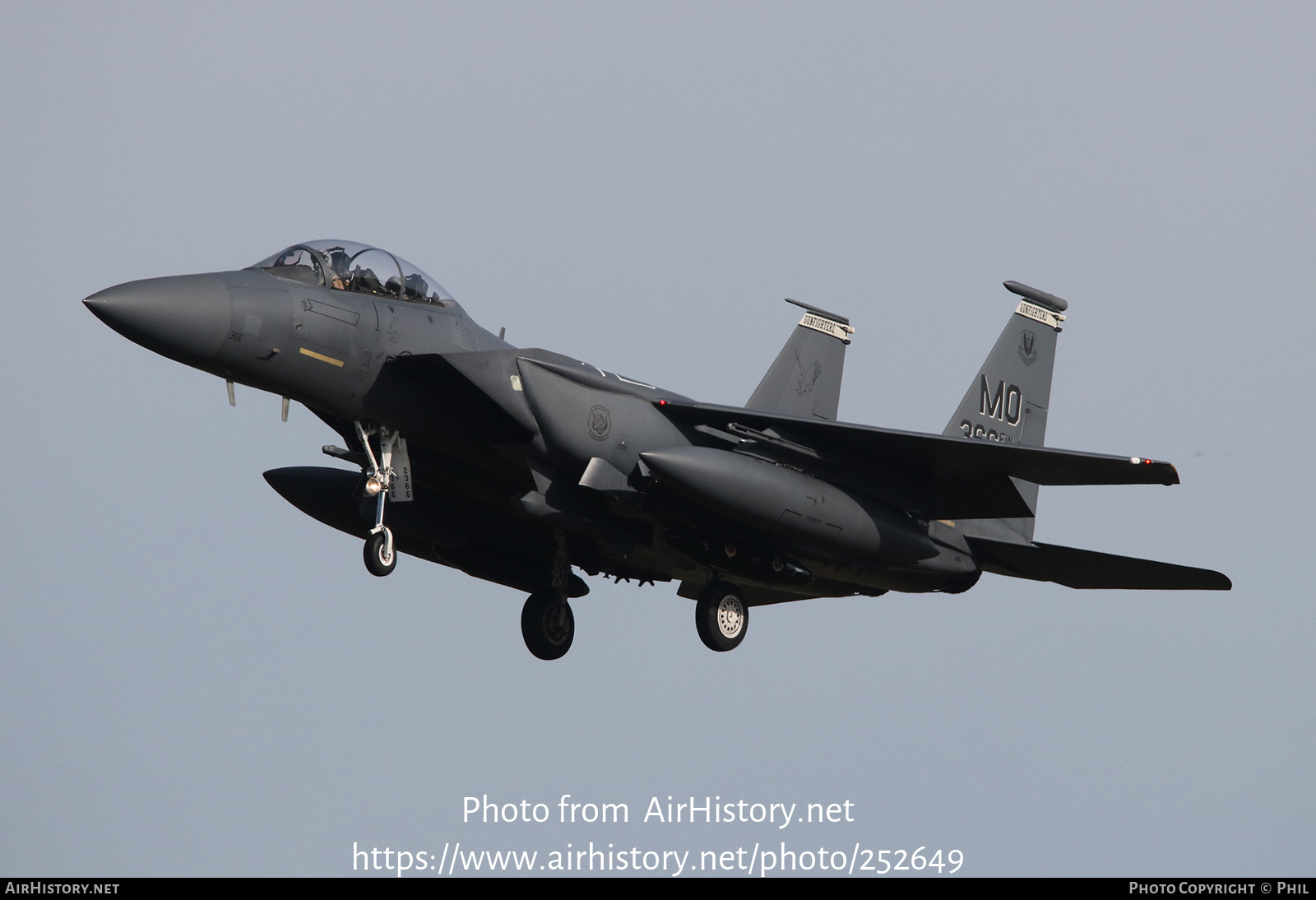 Aircraft Photo of 92-0366 / AF92-366 | Boeing F-15E Strike Eagle | USA - Air Force | AirHistory.net #252649