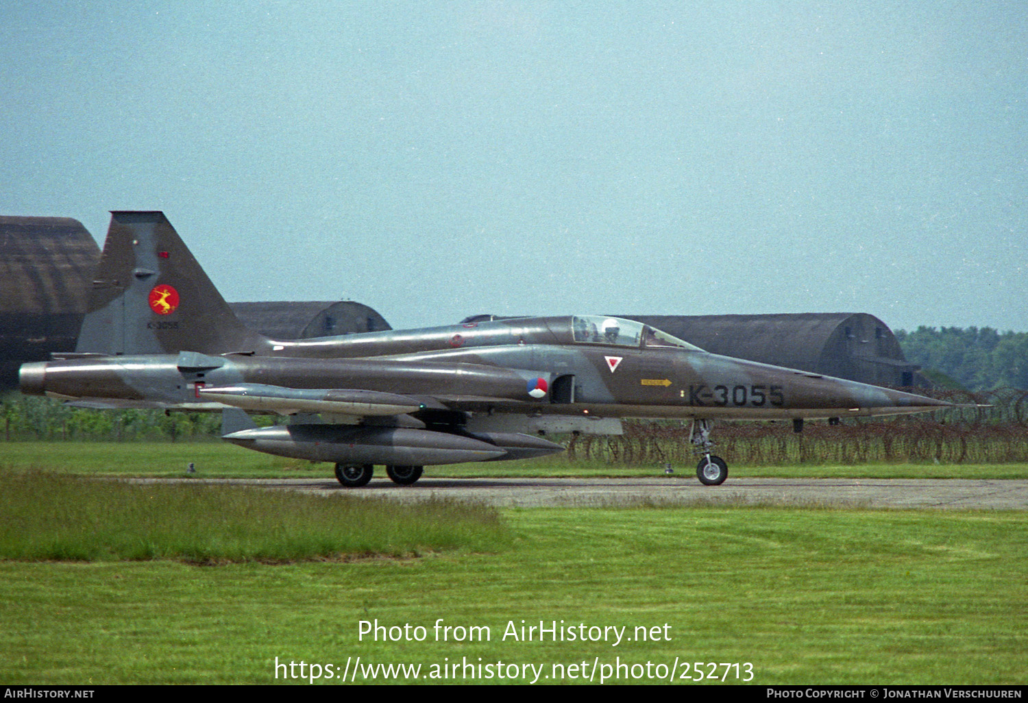 Aircraft Photo of K-3055 | Canadair NF-5A | Netherlands - Air Force | AirHistory.net #252713