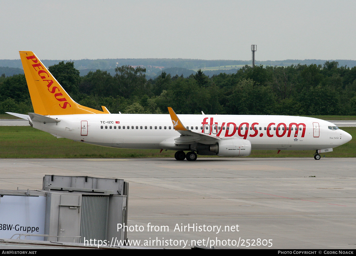 Aircraft Photo of TC-IZC | Boeing 737-86J | Pegasus Airlines | AirHistory.net #252805