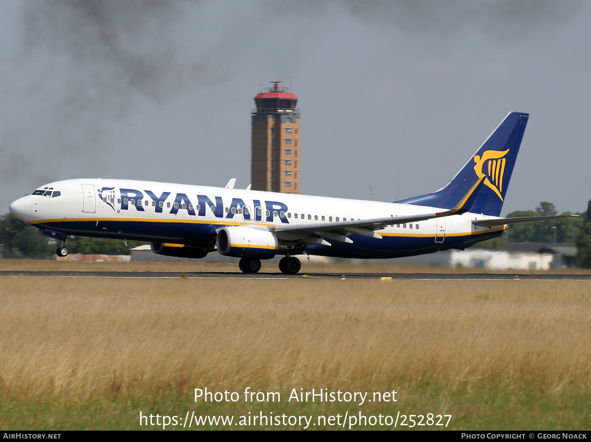 Aircraft Photo of EI-DCZ | Boeing 737-8AS | Ryanair | AirHistory.net #252827