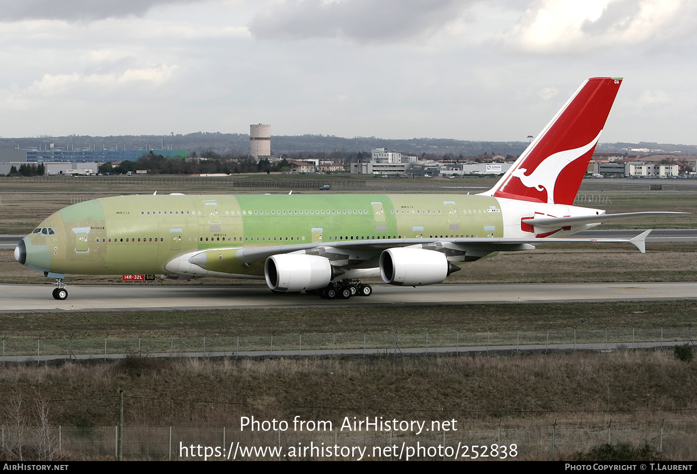 Aircraft Photo of F-WWSK | Airbus A380-842 | Qantas | AirHistory.net #252838