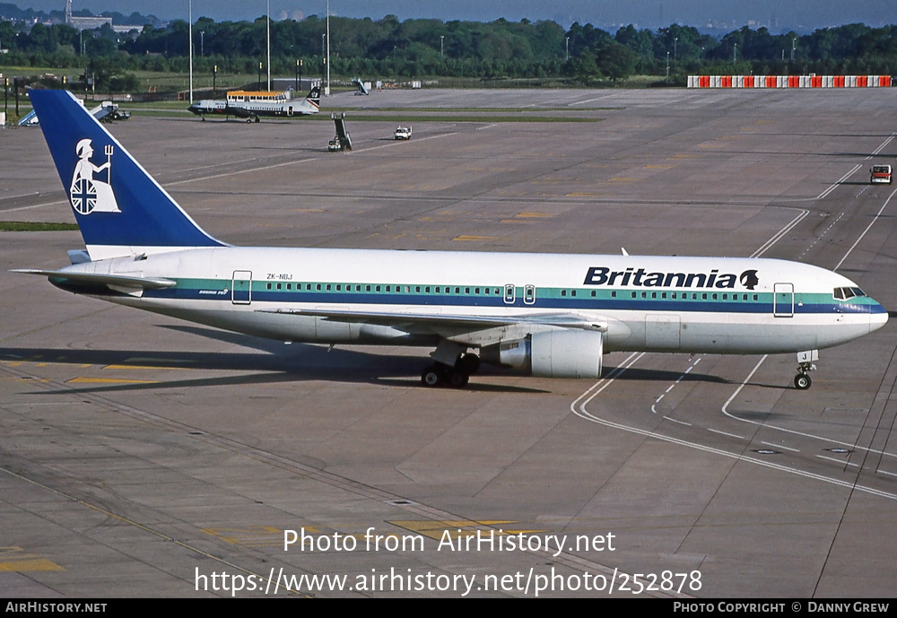 Aircraft Photo of ZK-NBJ | Boeing 767-204(ER) | Britannia Airways | AirHistory.net #252878