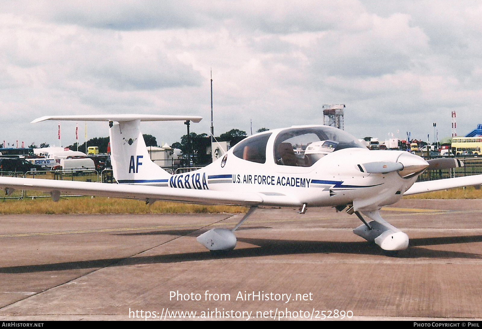 Aircraft Photo of N681BA | Diamond DA40 Diamond Star | USA - Air Force | AirHistory.net #252890