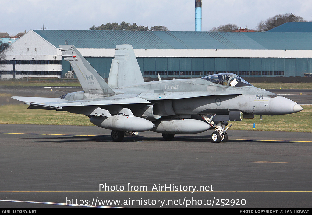 Aircraft Photo of 188756 | McDonnell Douglas CF-188 Hornet | Canada - Air Force | AirHistory.net #252920