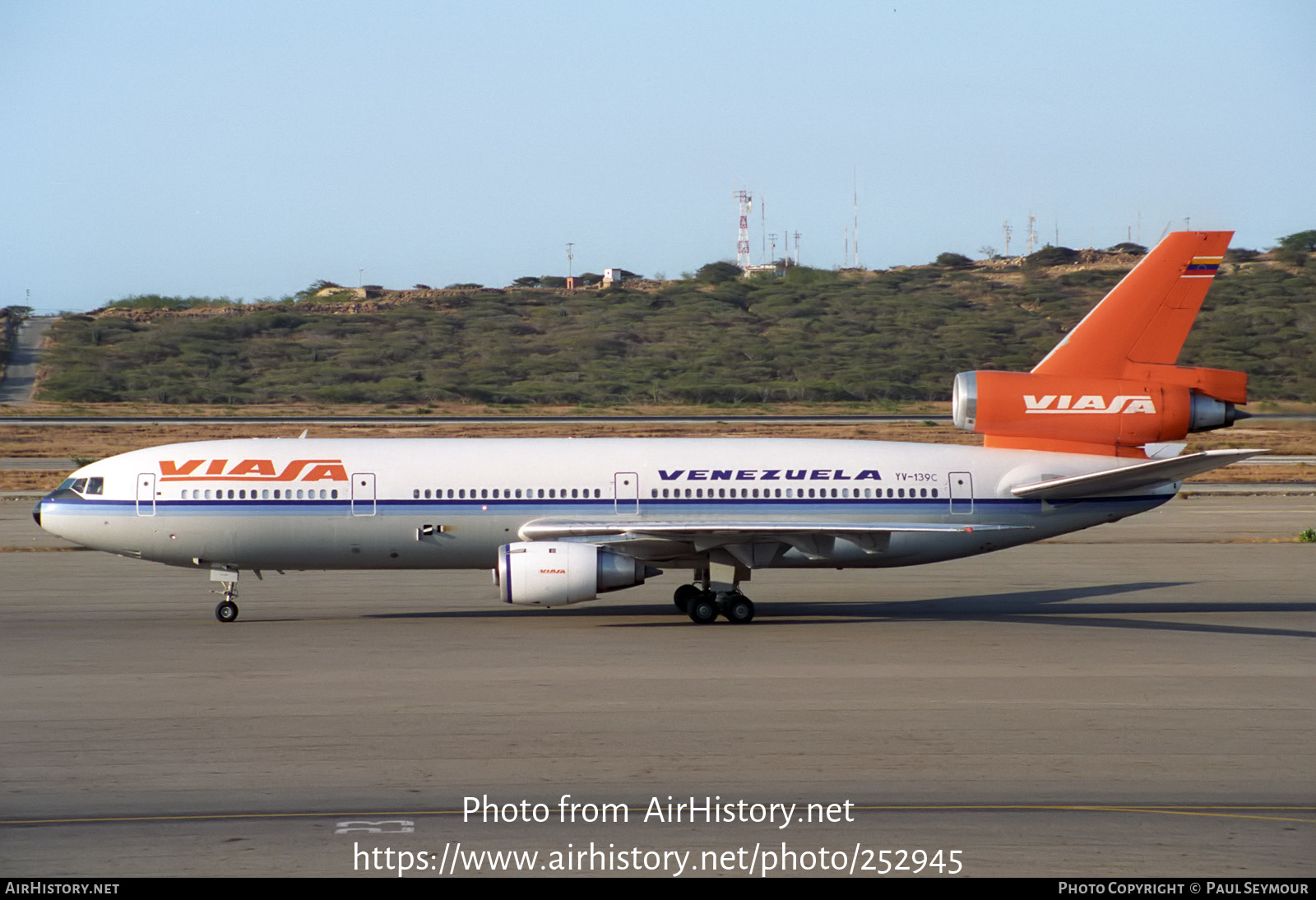 Aircraft Photo of YV-139C | McDonnell Douglas DC-10-30 | Viasa | AirHistory.net #252945