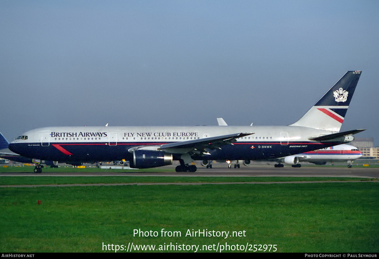 Aircraft Photo of G-BNWK | Boeing 767-336/ER | British Airways | AirHistory.net #252975