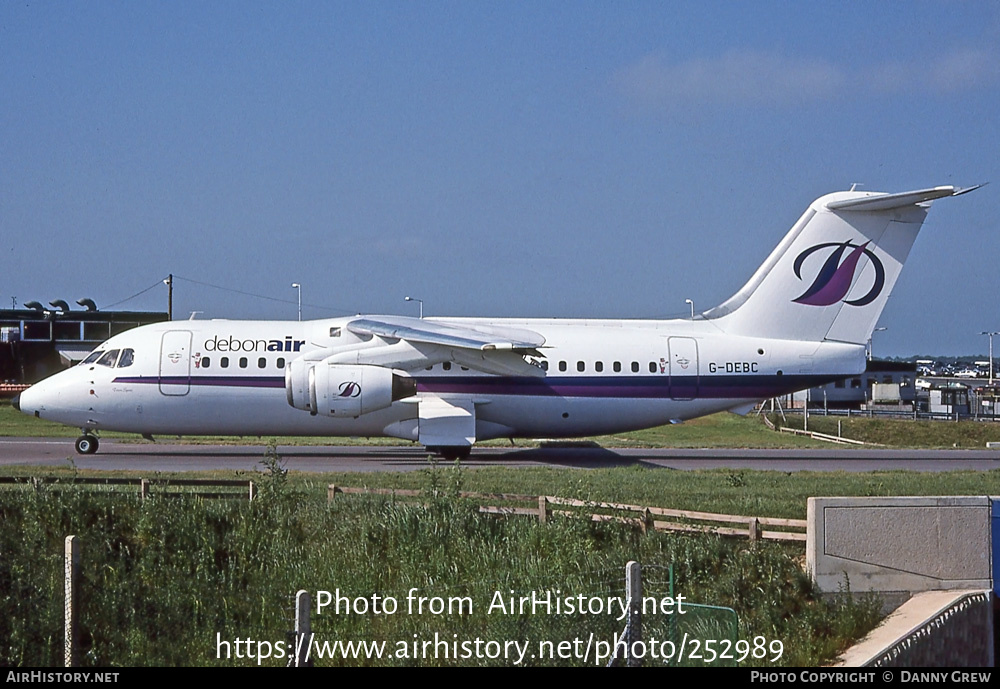 Aircraft Photo of G-DEBC | British Aerospace BAe-146-200 | Debonair Airways | AirHistory.net #252989