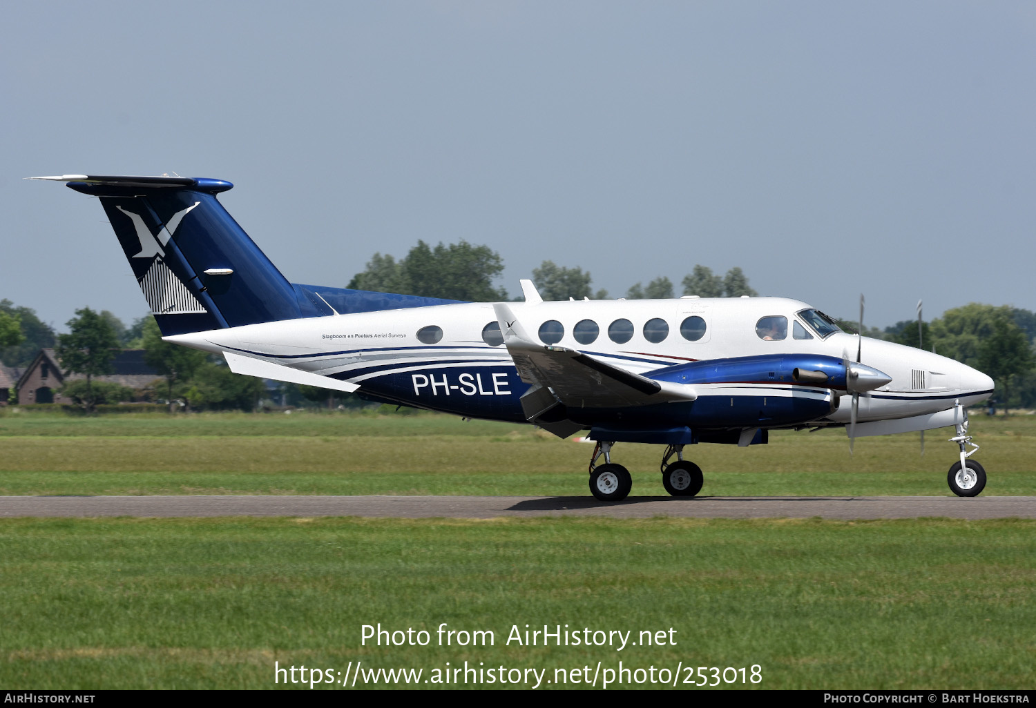 Aircraft Photo of PH-SLE | Hawker Beechcraft B200GTO/WL King Air | Slagboom en Peeters Aerial Surveys | AirHistory.net #253018