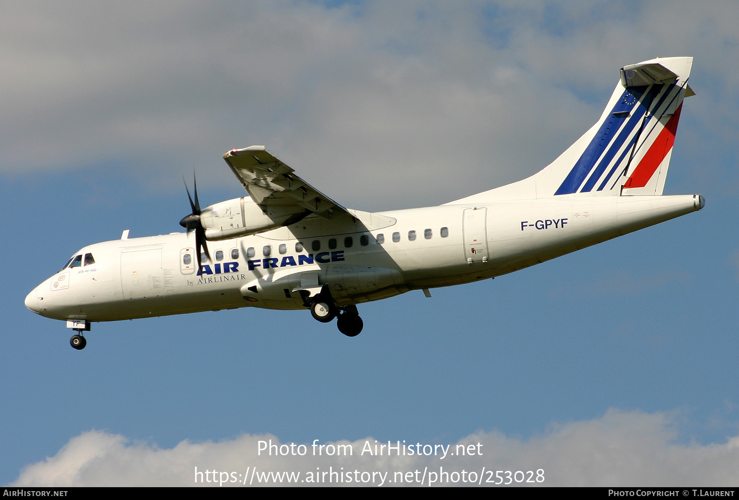 Aircraft Photo of F-GPYF | ATR ATR-42-500 | Air France | AirHistory.net #253028