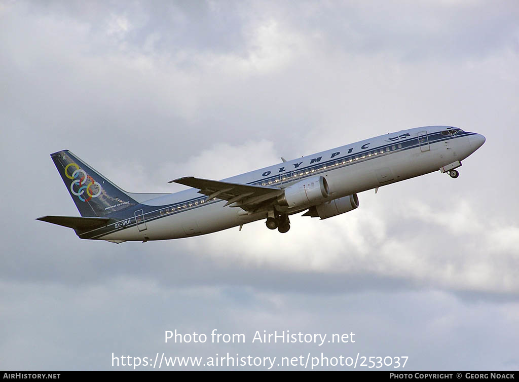 Aircraft Photo of SX-BKK | Boeing 737-4Q8 | Olympic | AirHistory.net #253037