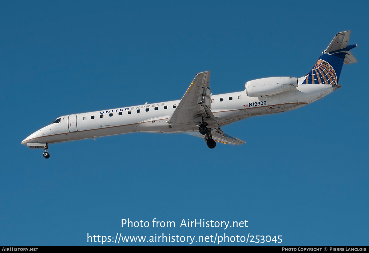 Aircraft Photo of N12900 | Embraer ERJ-145LR (EMB-145LR) | United Express | AirHistory.net #253045