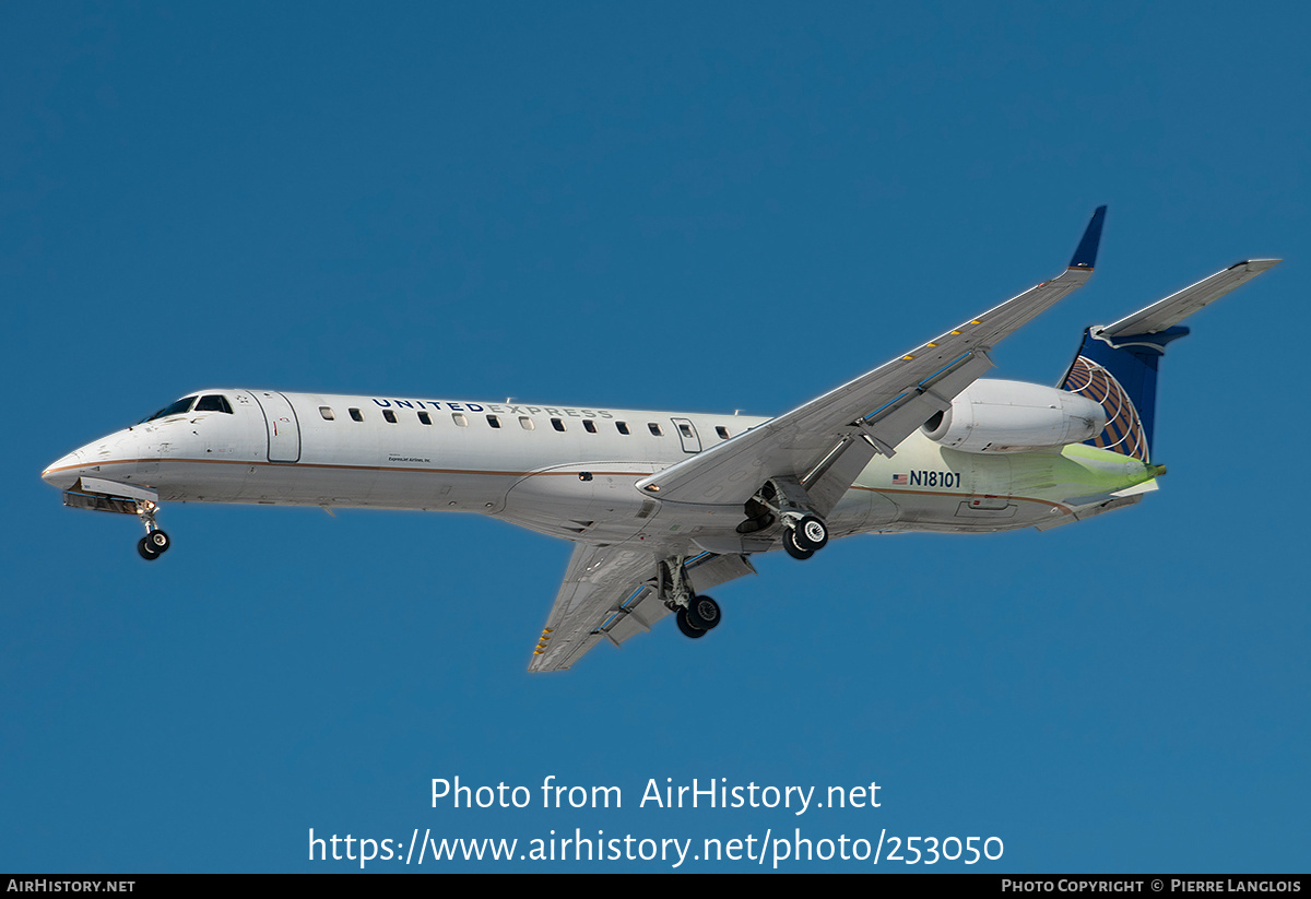 Aircraft Photo of N18101 | Embraer ERJ-145XR (EMB-145XR) | United Express | AirHistory.net #253050