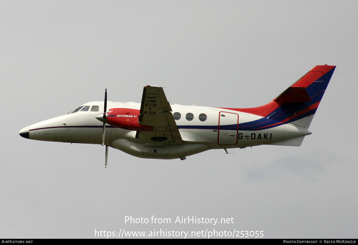 Aircraft Photo of G-OAKI | British Aerospace BAe-3101 Jetstream 31 | AirHistory.net #253055