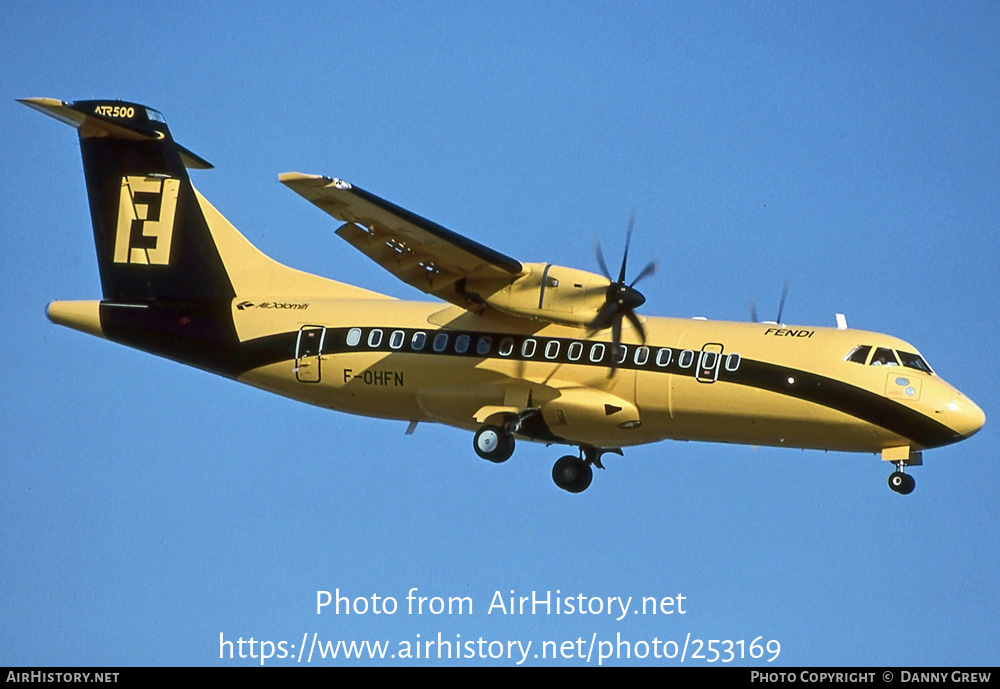 Aircraft Photo of F-OHFN | ATR ATR-42-500 | Air Dolomiti | AirHistory.net #253169